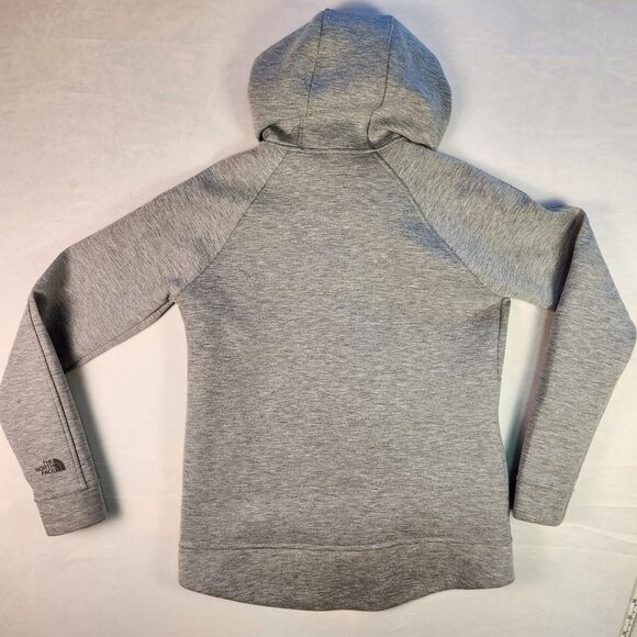 The North Face Jacket Womens Medium Gray Snap Hoodie - Picture 3 of 13